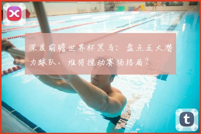 深度前瞻世界杯黑马:盘点五大潜力球队,谁将搅动赛场格局?
